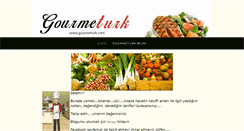 Desktop Screenshot of gurmeturk.com